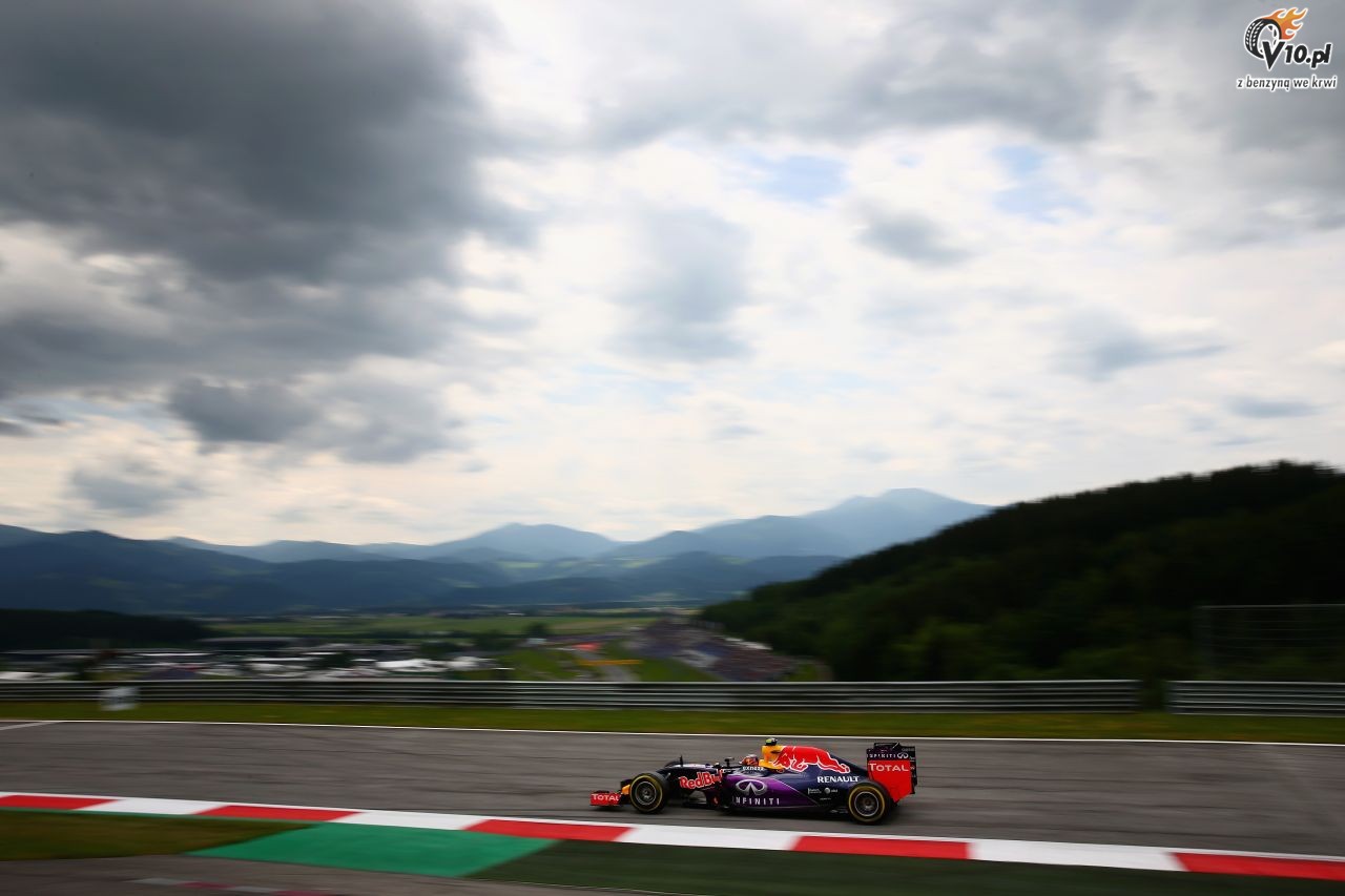 GP Austrii 2015 - pitkowe treningi