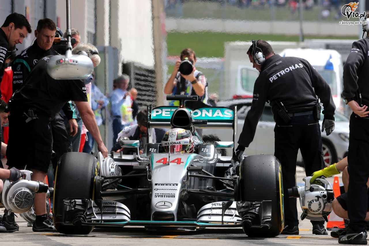 GP Austrii 2015 - pitkowe treningi