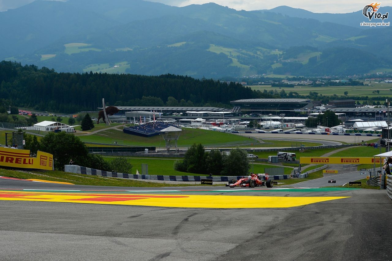 GP Austrii 2015 - pitkowe treningi