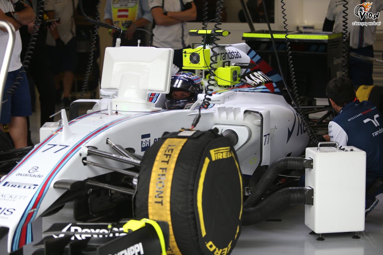GP Austrii 2015 - pitkowe treningi