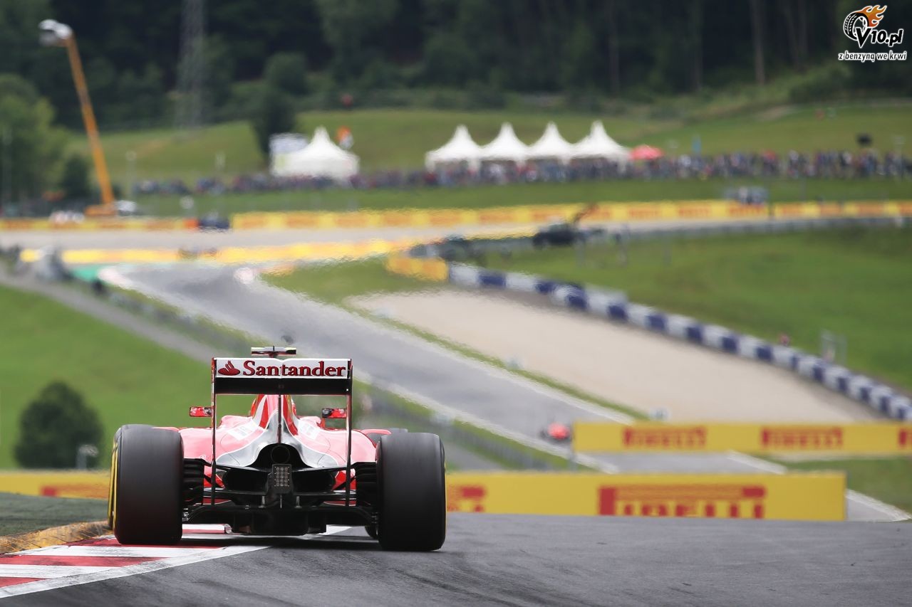 GP Austrii 2015 - pitkowe treningi