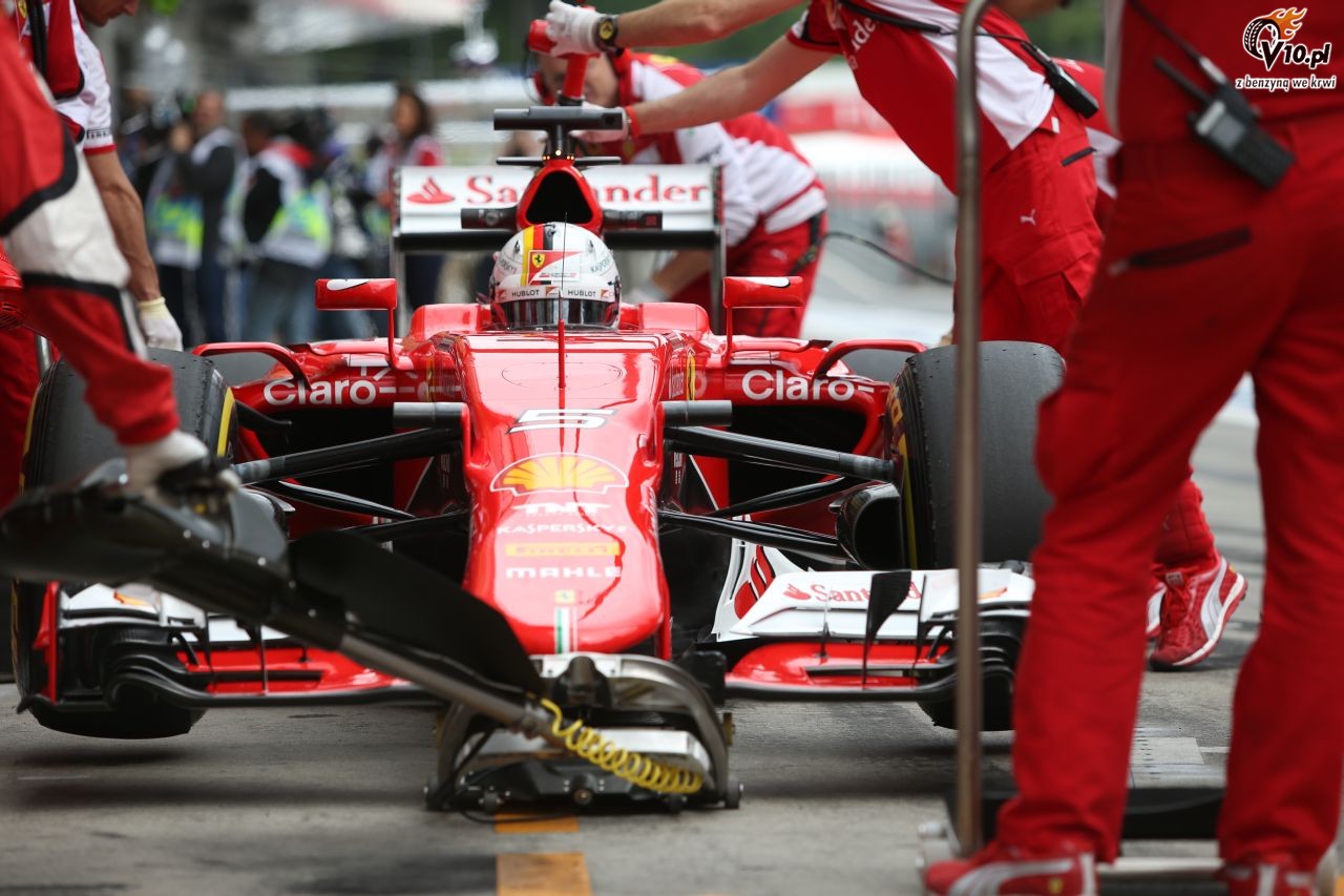 GP Austrii 2015 - pitkowe treningi