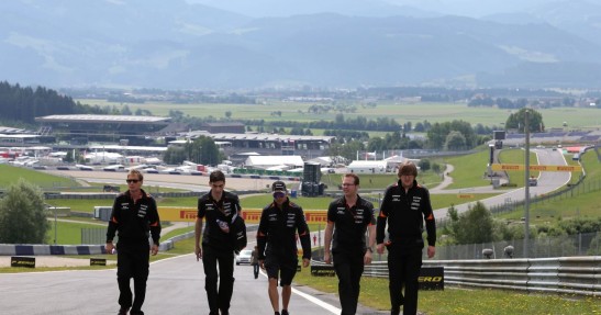 GP Austrii 2015 - przygotowania