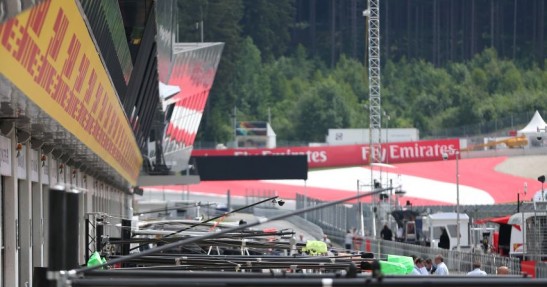 GP Austrii 2015 - przygotowania