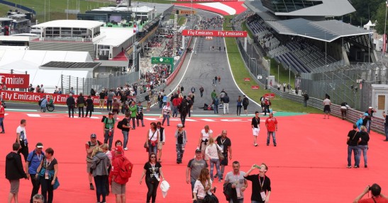 GP Austrii 2015 - przygotowania