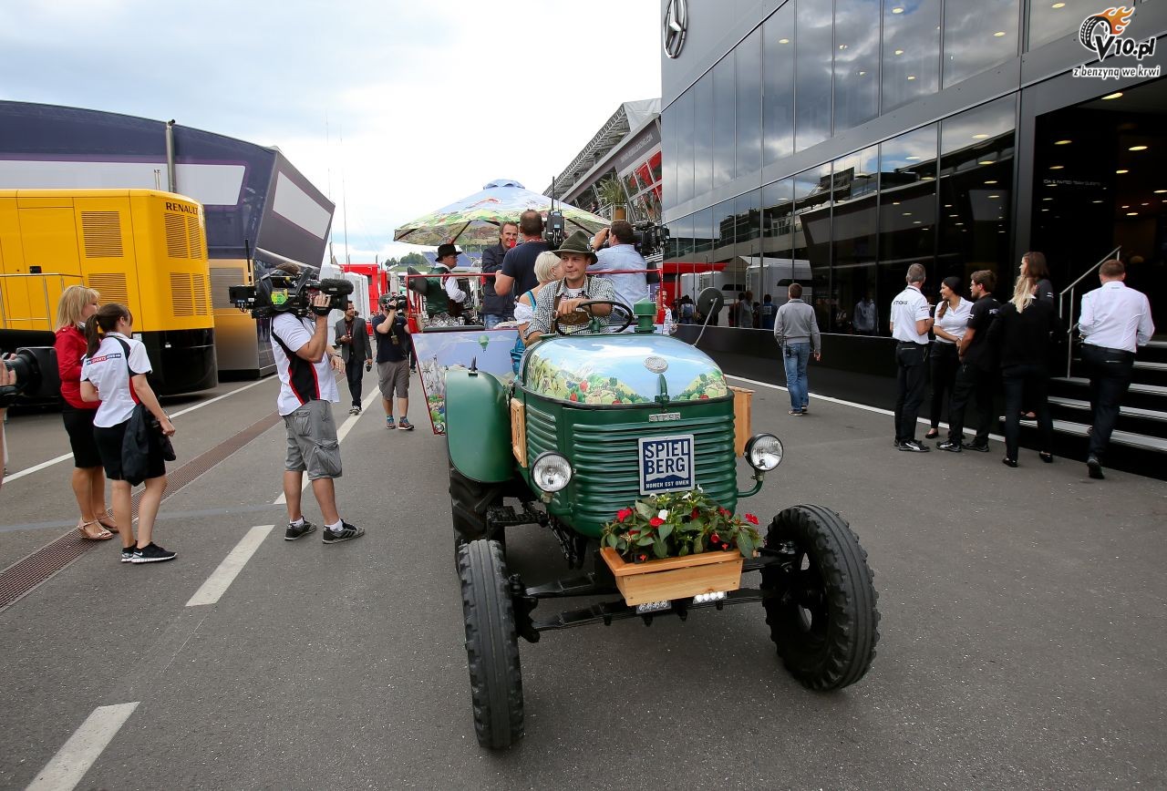 GP Austrii 2015 - przygotowania