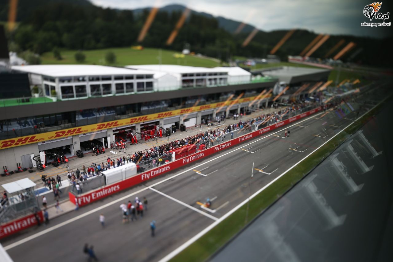 GP Austrii 2015 - przygotowania