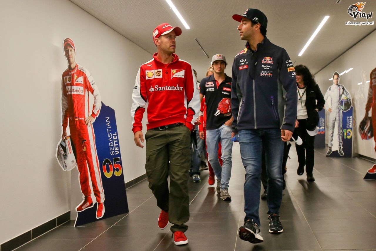 Vettel zasmucony zanikiem koleestwa wrd kierowcw F1
