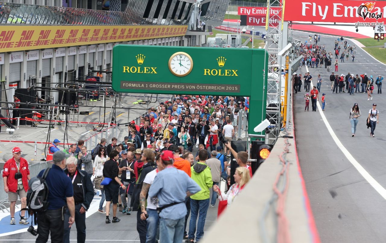 GP Austrii 2015 - przygotowania