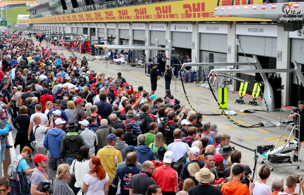 GP Austrii 2015 - przygotowania