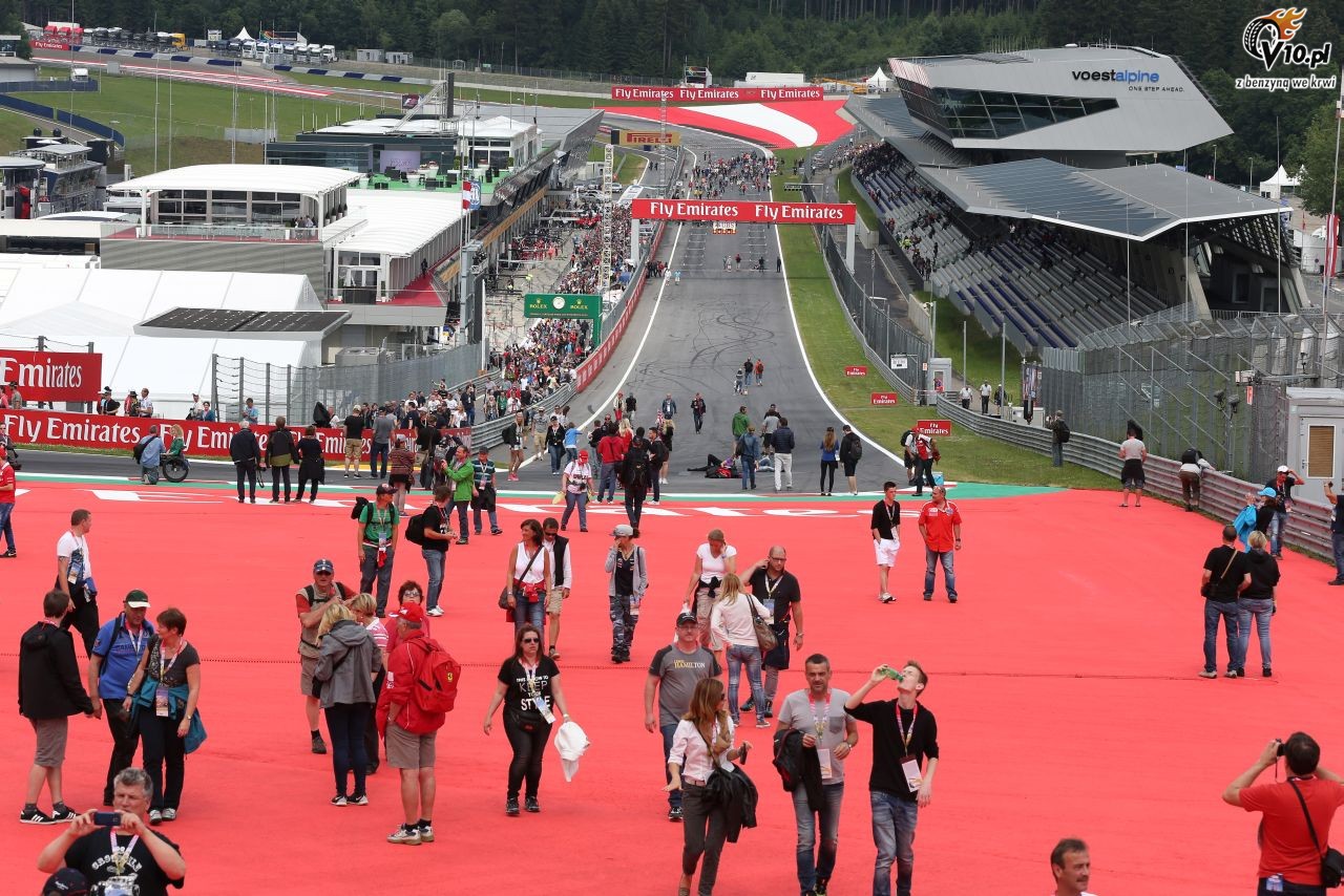 GP Austrii 2015 - przygotowania