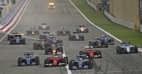 GP Bahrajnu 2015 - wyścig