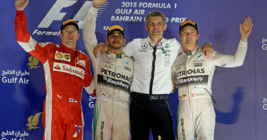 GP Bahrajnu 2015 - wyścig