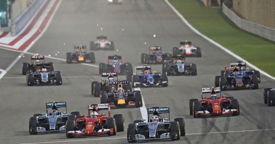 GP Bahrajnu 2015 - wyścig