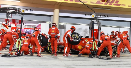 GP Bahrajnu 2015 - wyścig