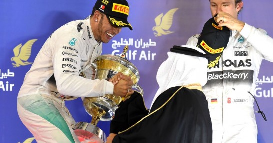 GP Bahrajnu 2015 - wyścig