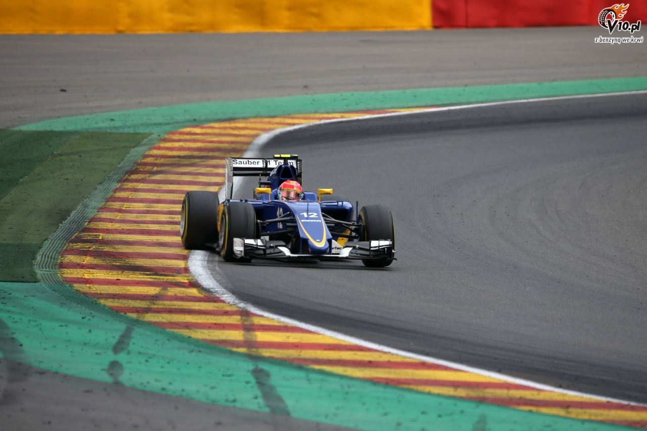GP Belgii 2015 - wycig