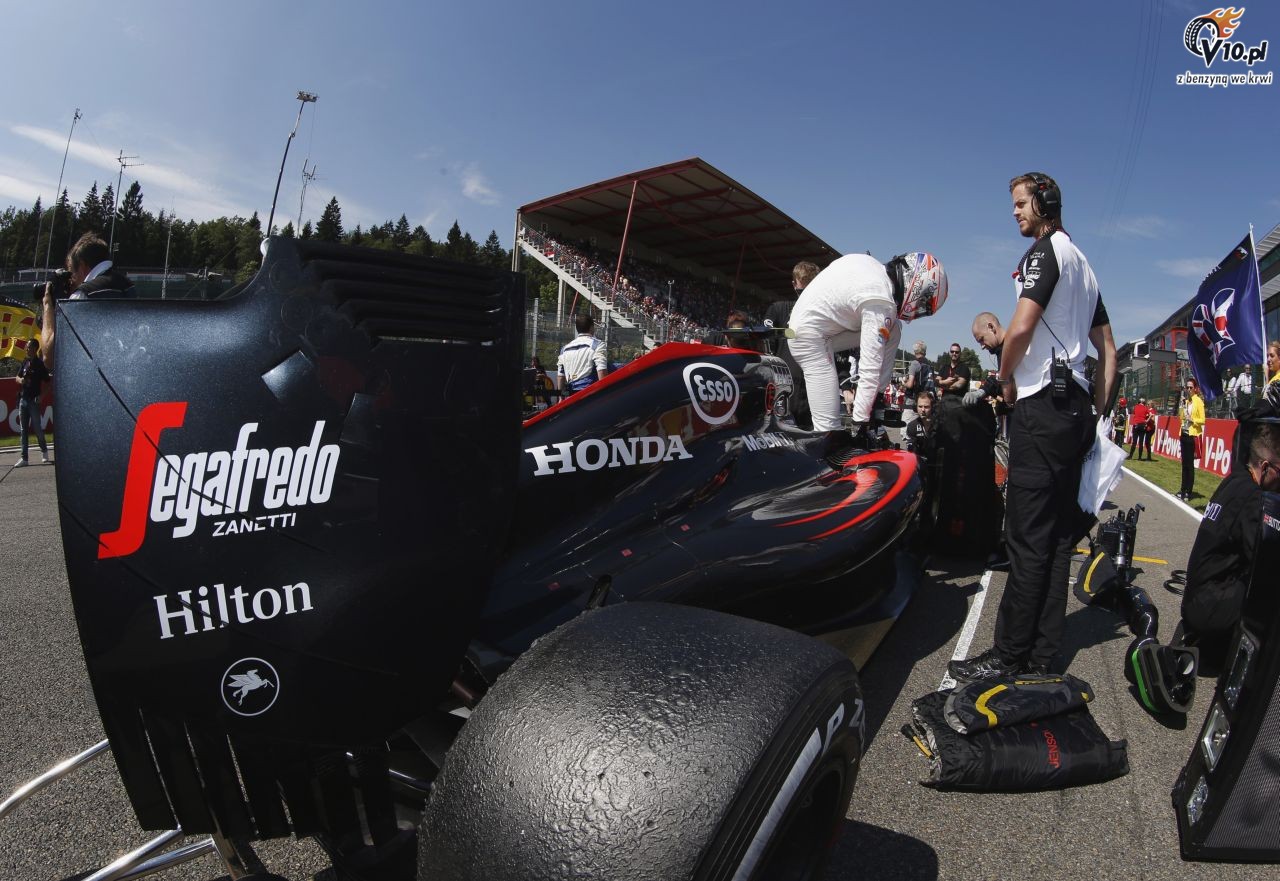 GP Belgii 2015 - wycig