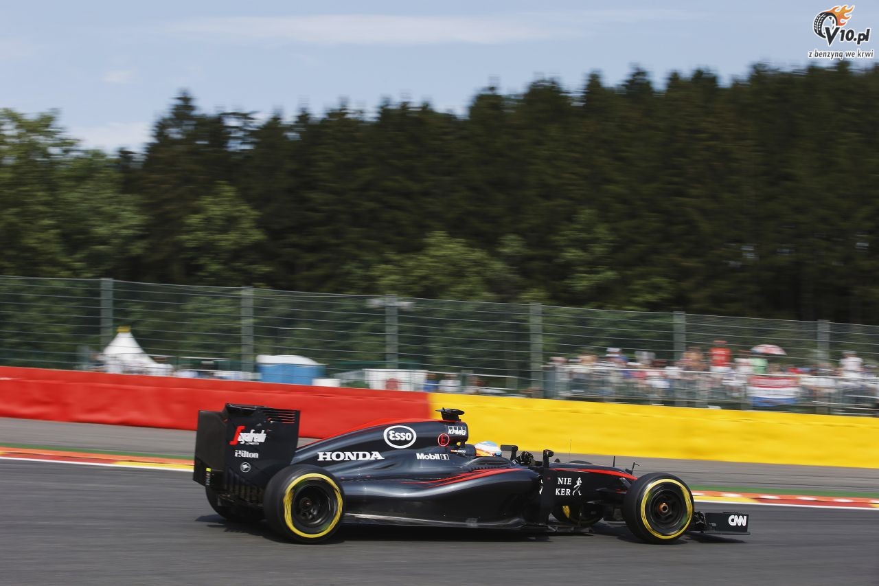 GP Belgii 2015 - wycig