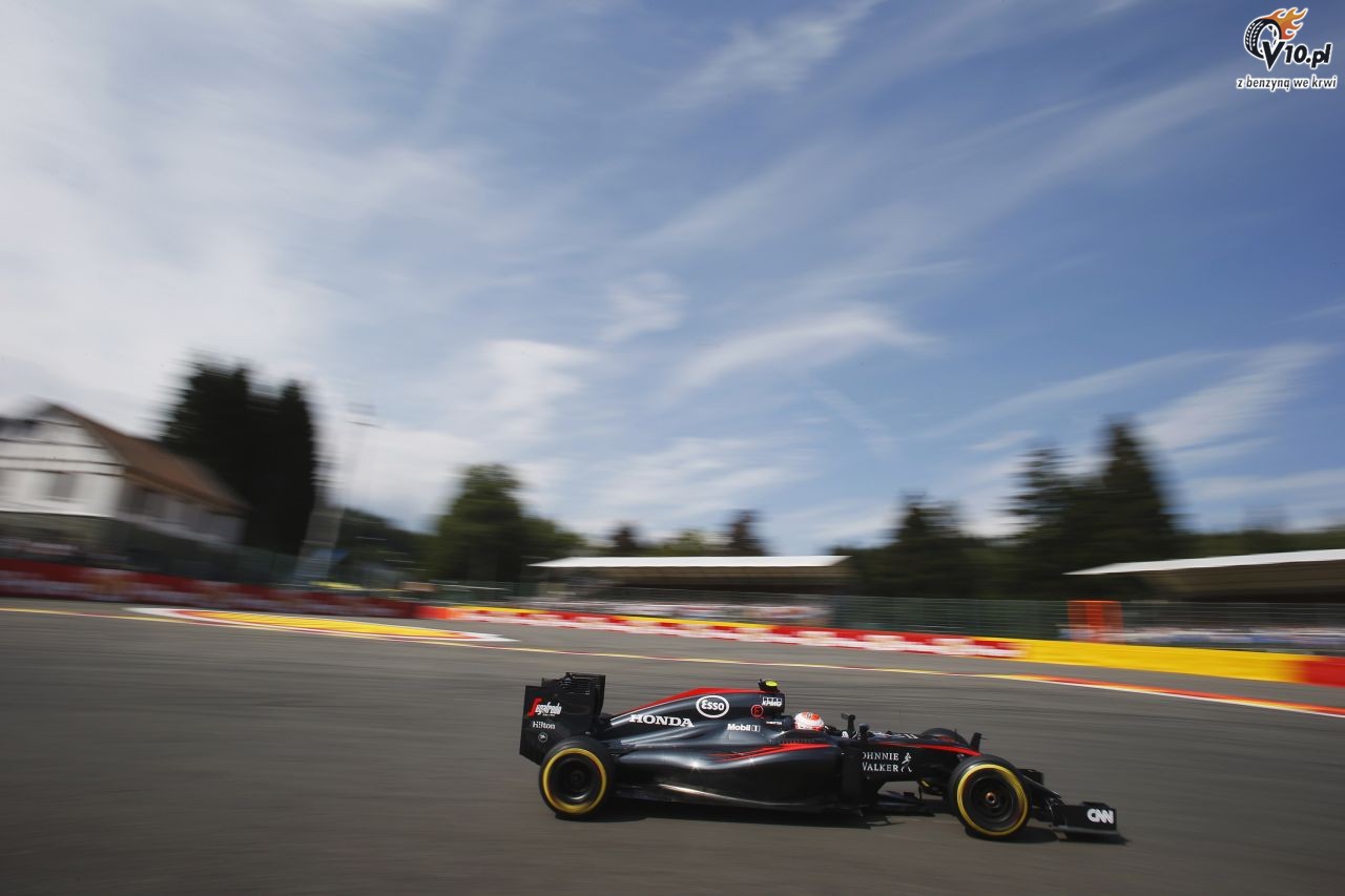 GP Belgii 2015 - wycig