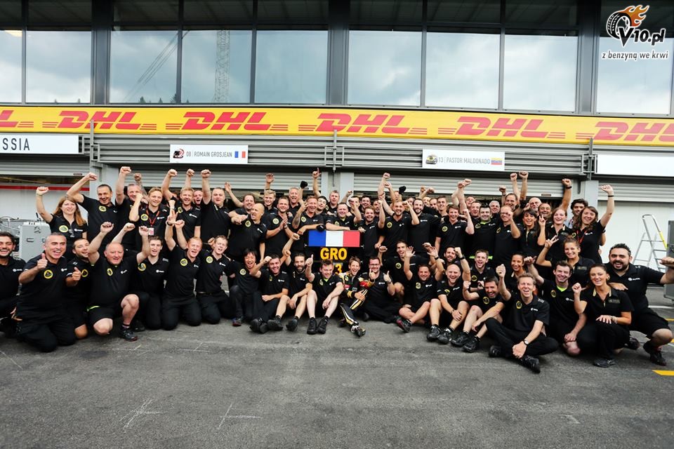 GP Belgii 2015 - wycig