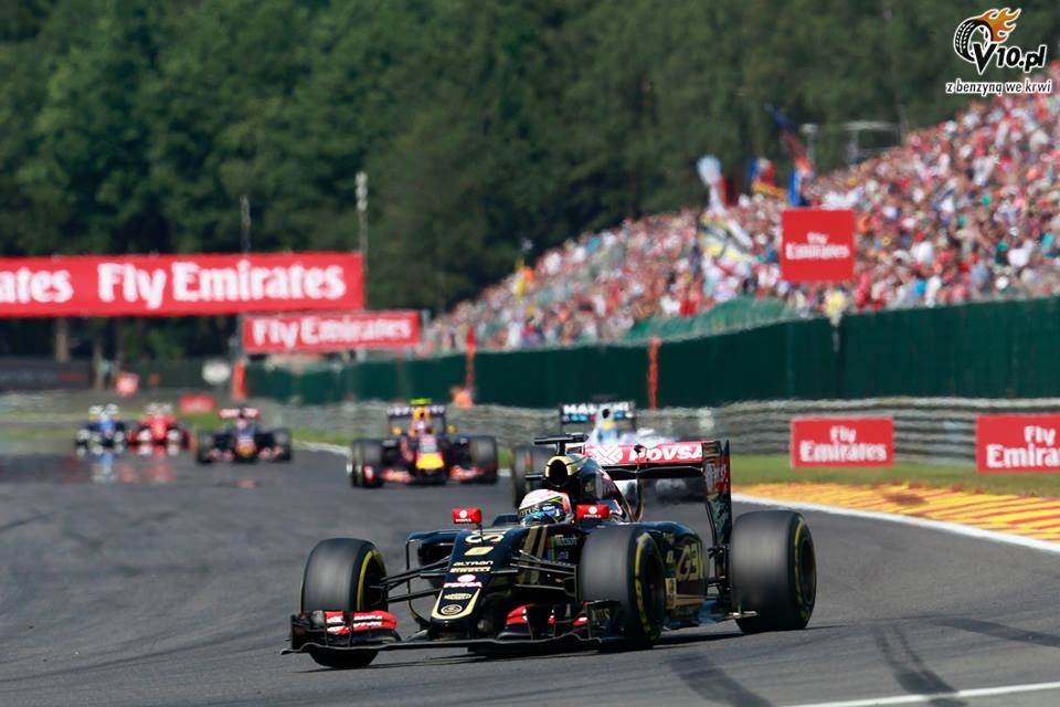 GP Belgii 2015 - wycig