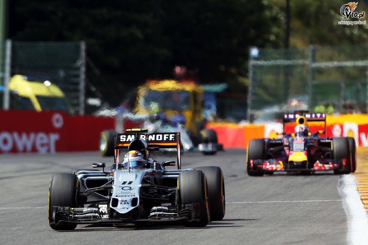 GP Belgii 2015 - wycig