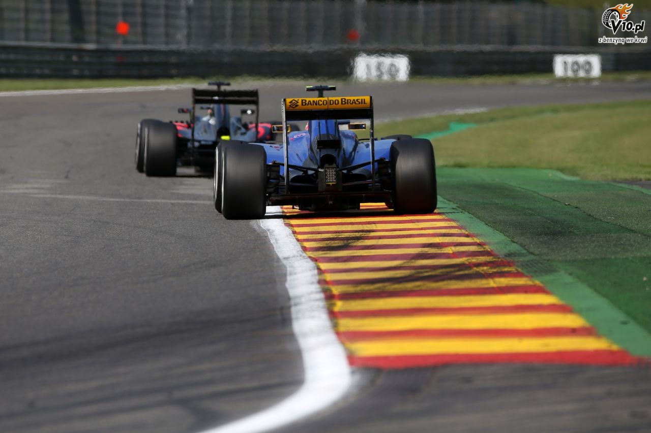 GP Belgii 2015 - wycig