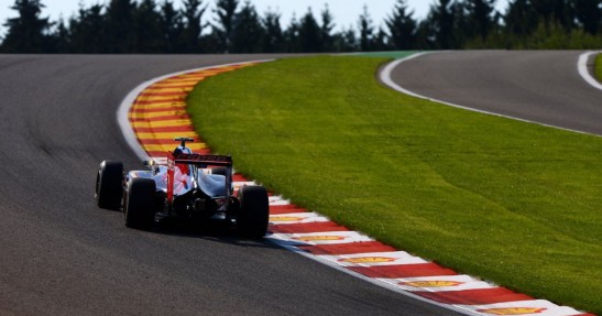 GP Belgii 2015 - piątkowe treningi