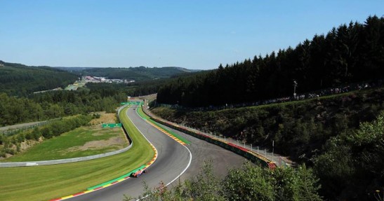 GP Belgii 2015 - piątkowe treningi