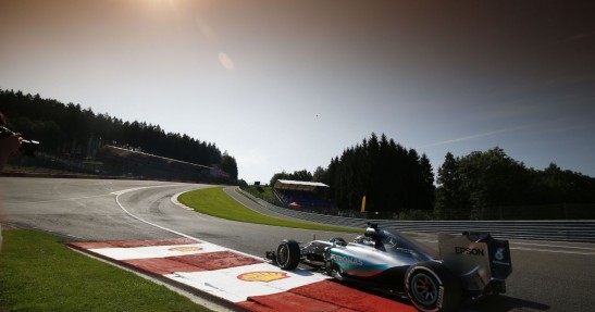 GP Belgii 2015 - piątkowe treningi