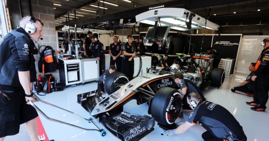 GP Belgii 2015 - piątkowe treningi