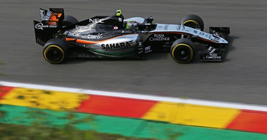 GP Belgii 2015 - piątkowe treningi