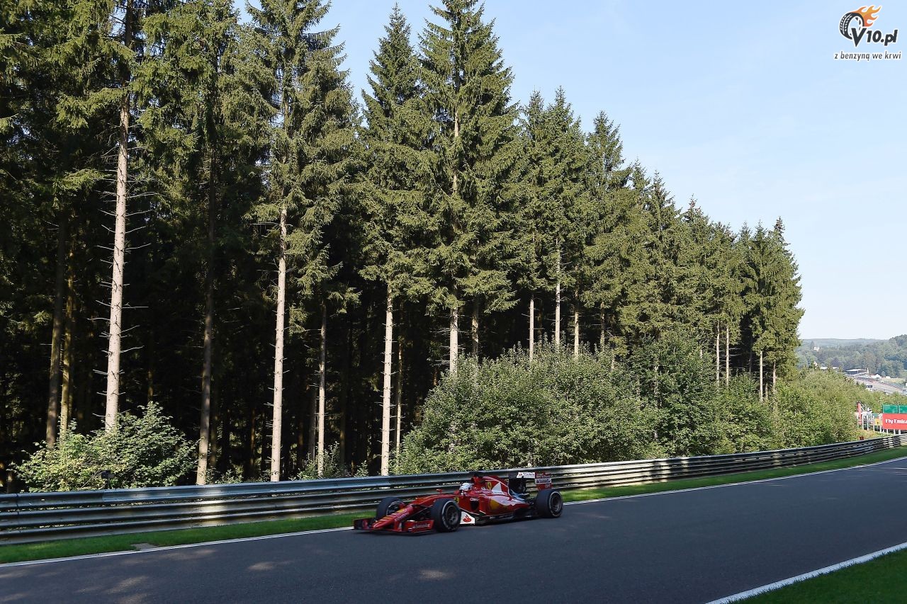 GP Belgii 2015 - pitkowe treningi