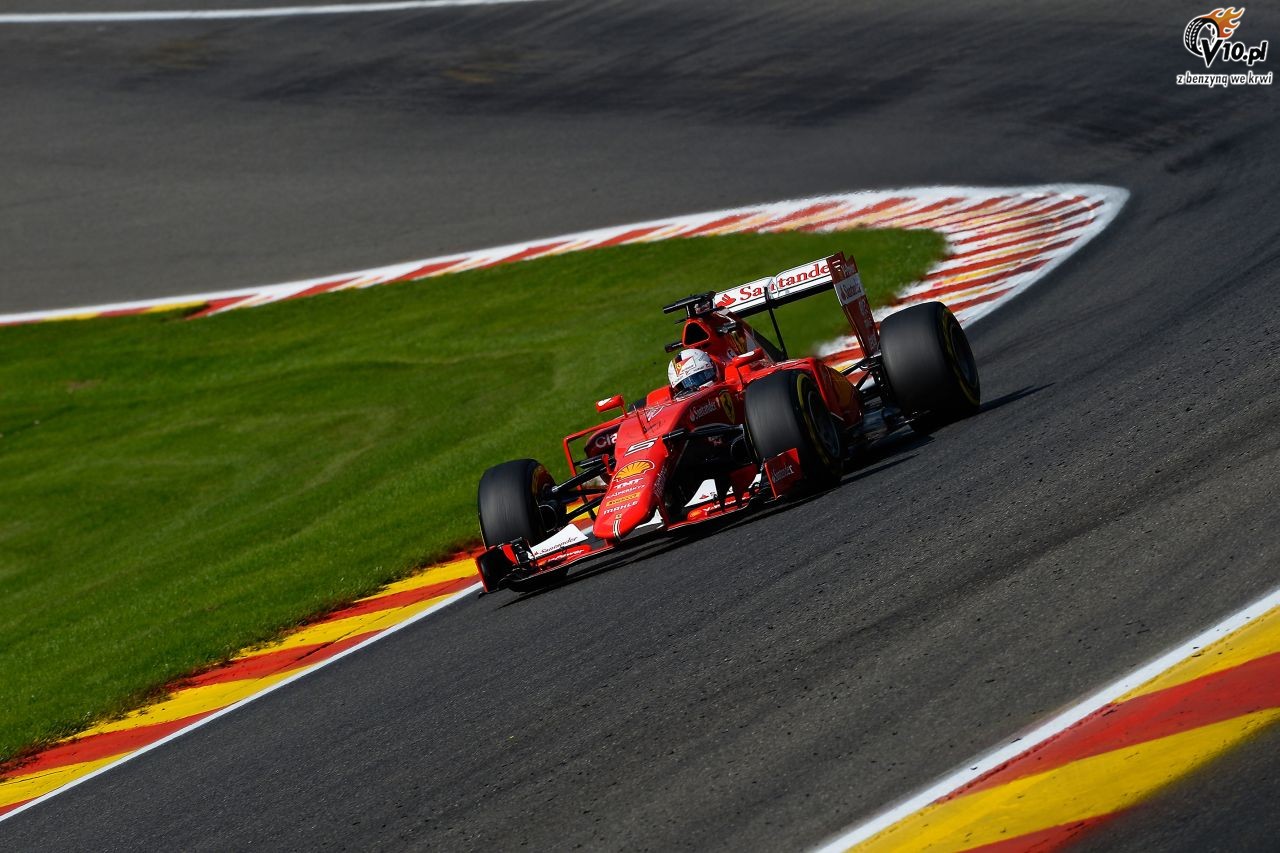 Spa - wycig: Zwycistwo Hamiltona, Grosjean na podium po dramacie Vettela
