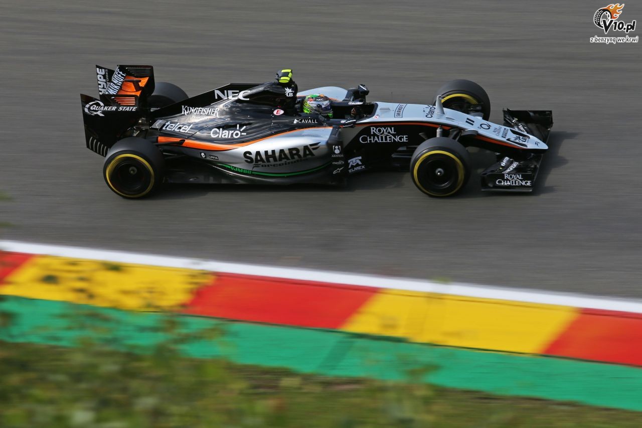 Perez mierzy w podium