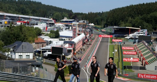 GP Belgii 2015 - przygotowania