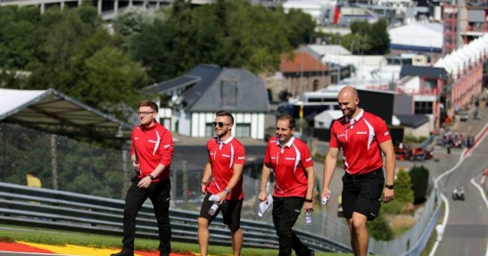 GP Belgii 2015 - przygotowania