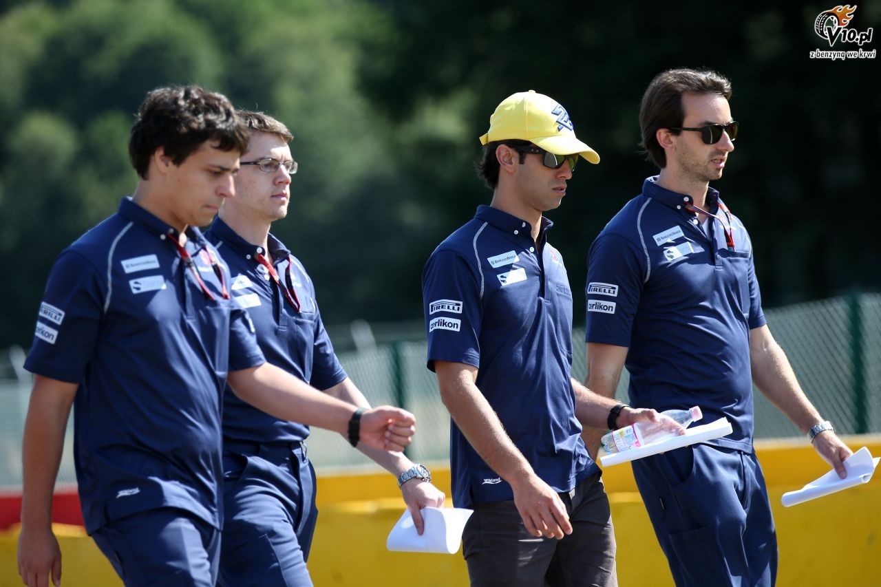 GP Belgii 2015 - przygotowania