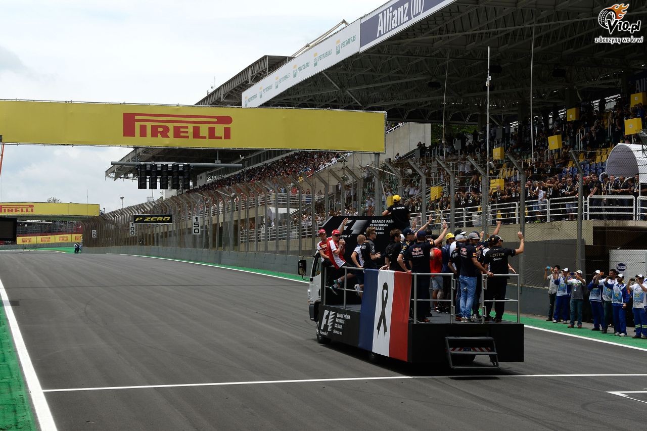 GP Brazylii 2015 - wycig