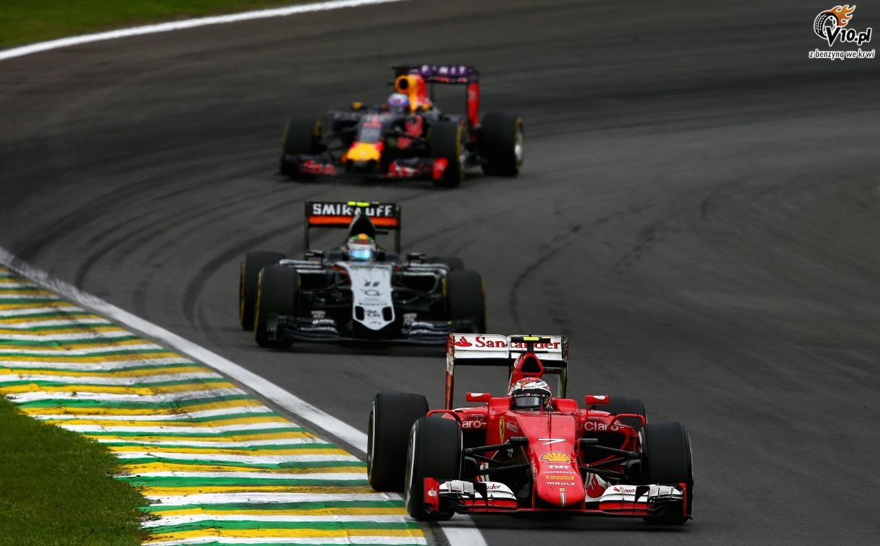 GP Brazylii 2015 - wycig