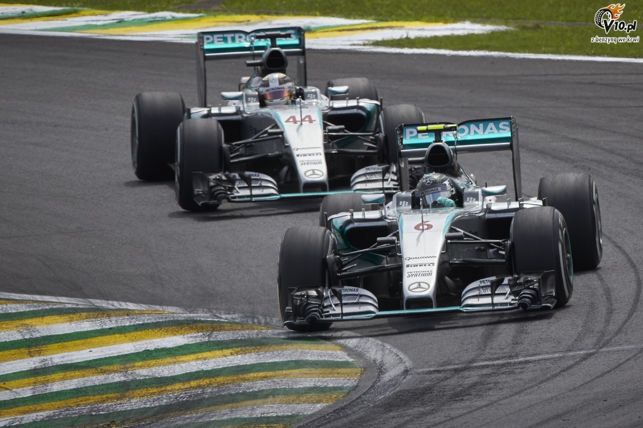 GP Brazylii 2015 - wycig