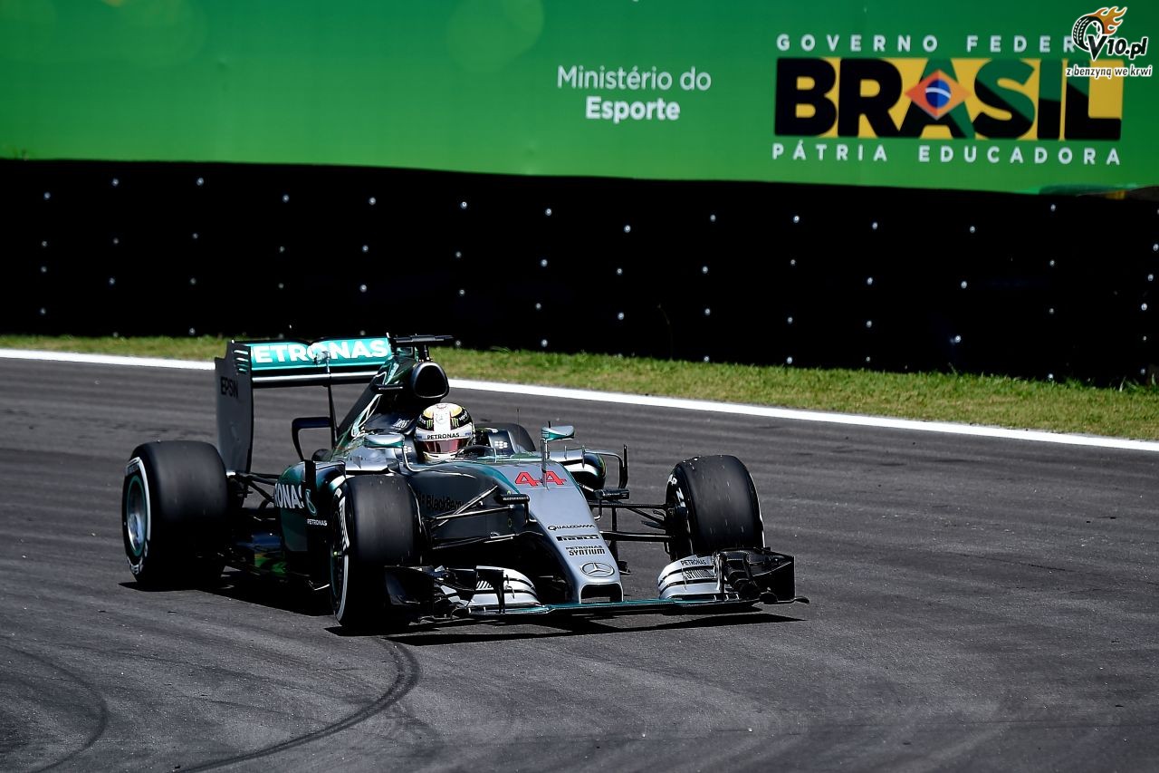 GP Brazylii 2015 - wycig