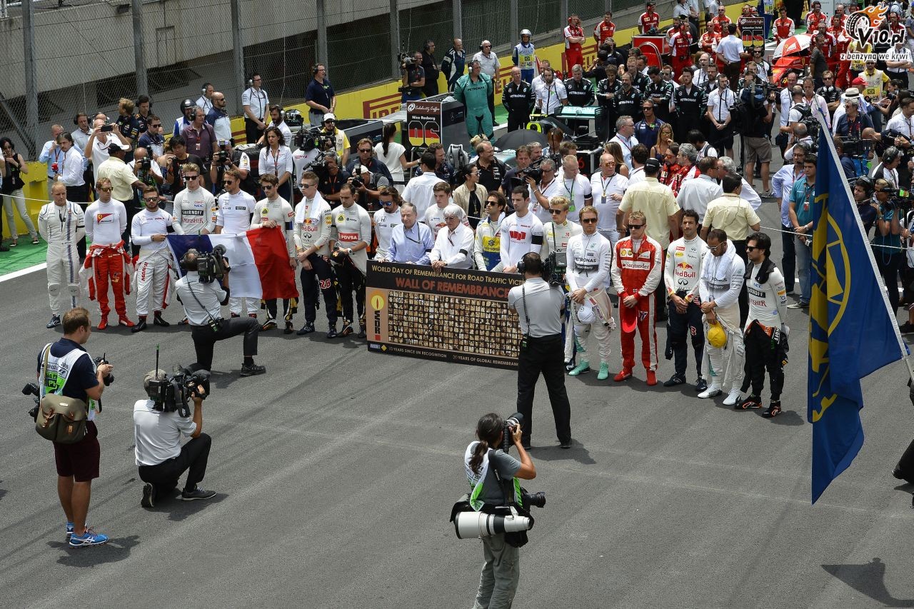 GP Brazylii 2015 - wycig