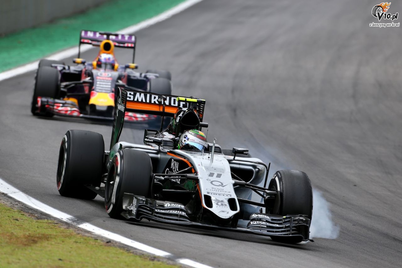 GP Brazylii 2015 - wycig