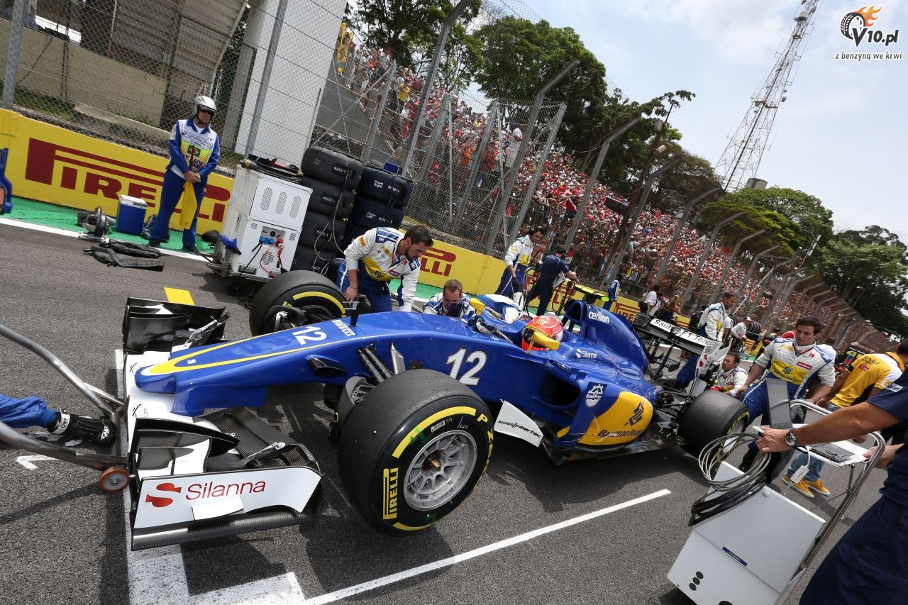 GP Brazylii 2015 - wycig
