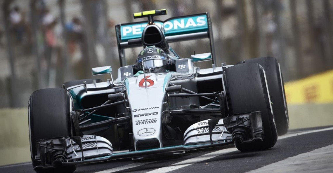 GP Brazylii - kwalifikacje: Kolejne pole position Rosberga