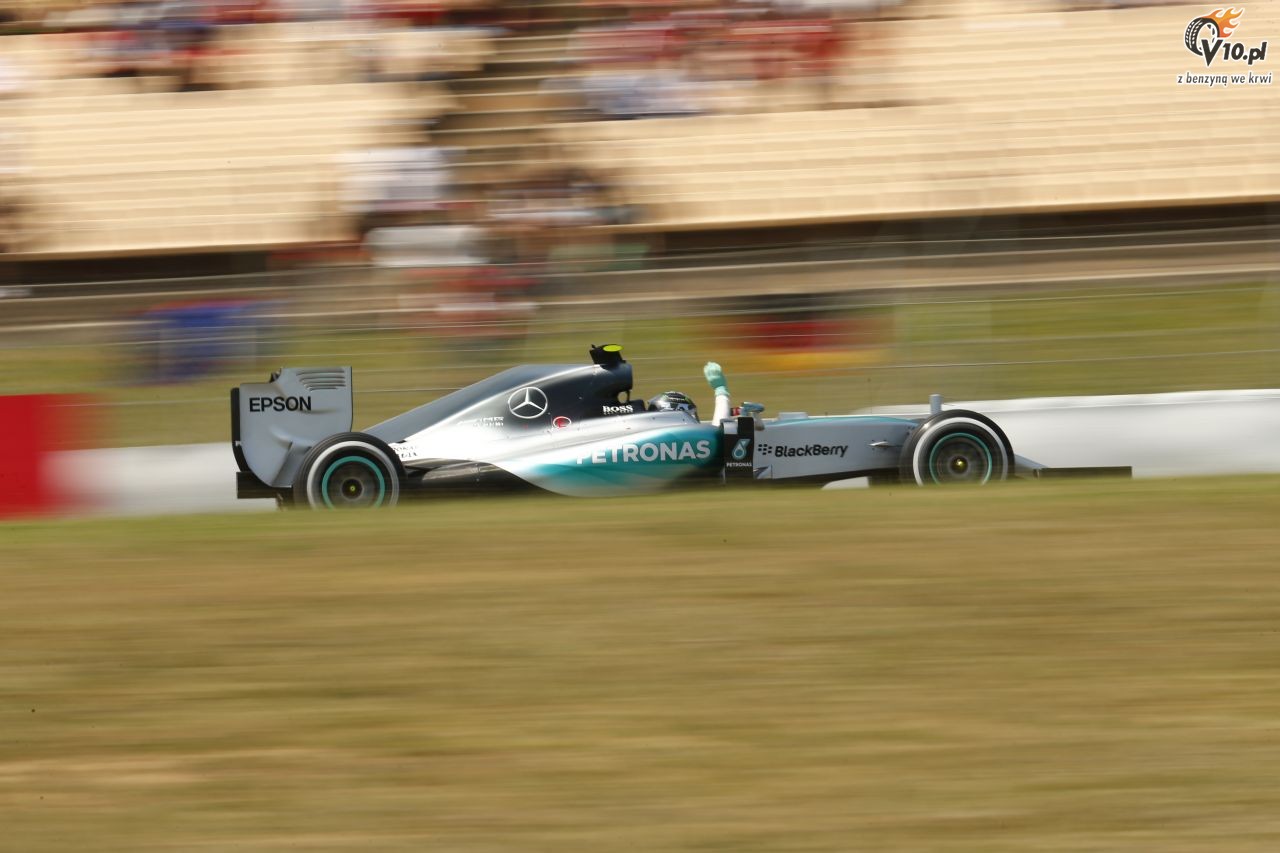 GP Hiszpanii 2015 - wycig