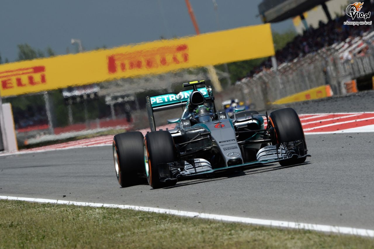 Testy F1 po GP Hiszpanii: Pierwszy dzie dla Rosberga
