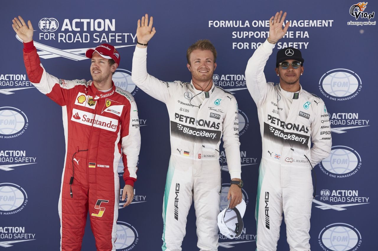 GP Hiszpanii - wycig: Pewne zwycistwo Rosberga, Hamilton wygra z Vettelem
